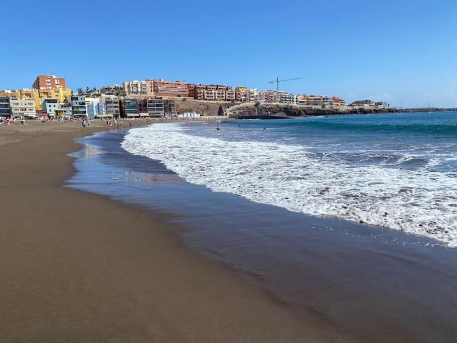 Beachfront Apartment Incl Highspeed Wifi Melenara Εξωτερικό φωτογραφία
