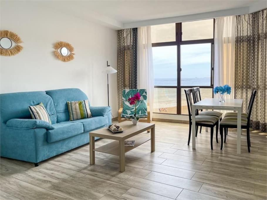 Beachfront Apartment Incl Highspeed Wifi Melenara Εξωτερικό φωτογραφία